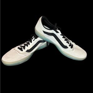 Vans AVE Pro Blanc De Blanc skate shoe men’s sz 12